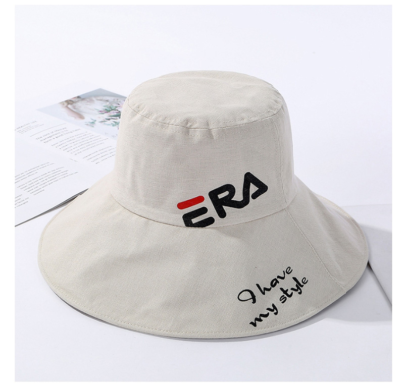 Fashion Leather Red Letters Printed Double-sided Wear A Hat,Sun Hats