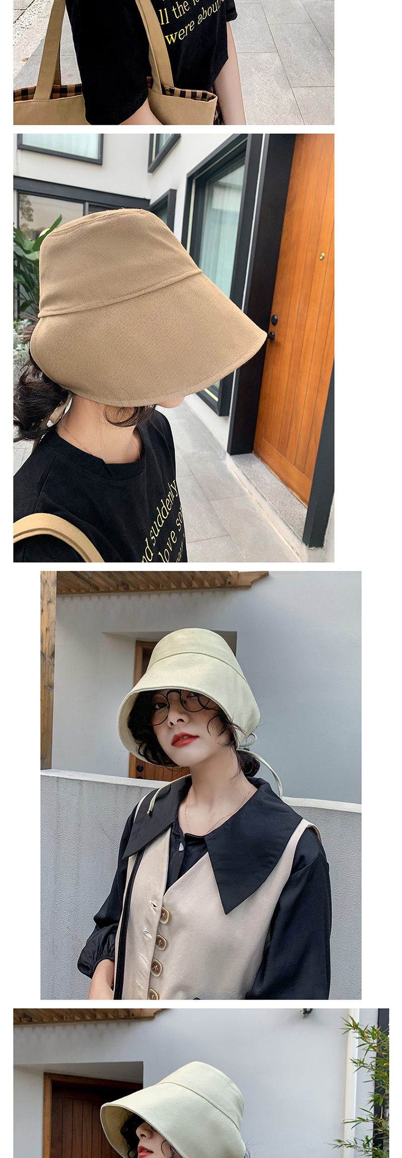 Fashion Yellow Strap Cotton Cloth Cap,Sun Hats