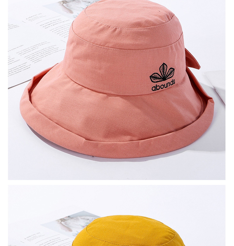 Fashion Khaki Embroidered Letter Can Hat Headband,Sun Hats