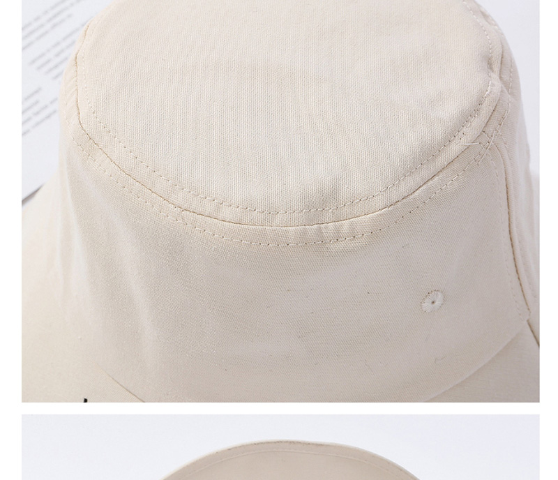 Fashion Pink Foldable Hat Embroidered Letters,Sun Hats