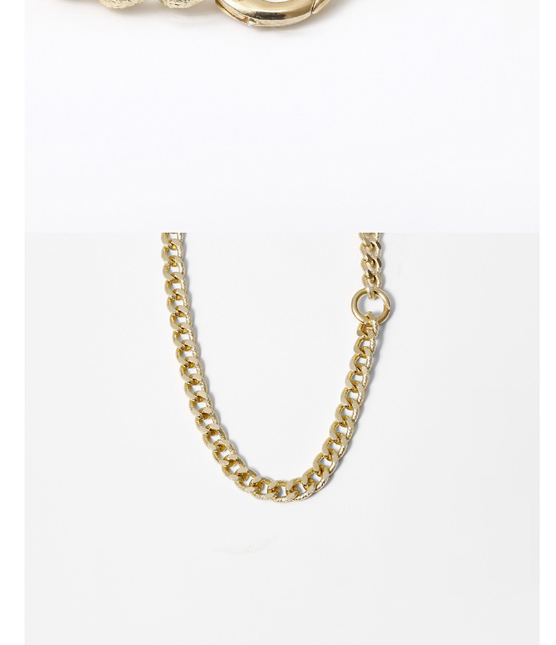 Fashion Golden Alloy Temi Chain Necklace,Chains