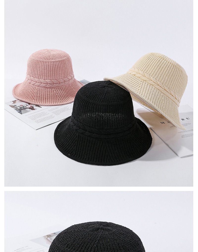 Fashion Pink Milk Silk Knitted Hat,Knitting Wool Hats