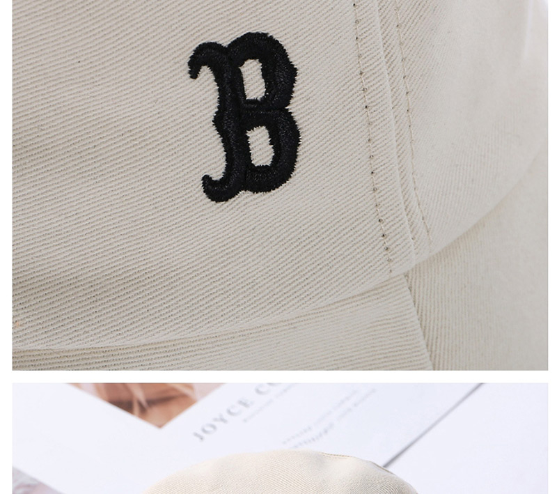 Fashion Blue Embroidered Letter Bucket Hat,Sun Hats