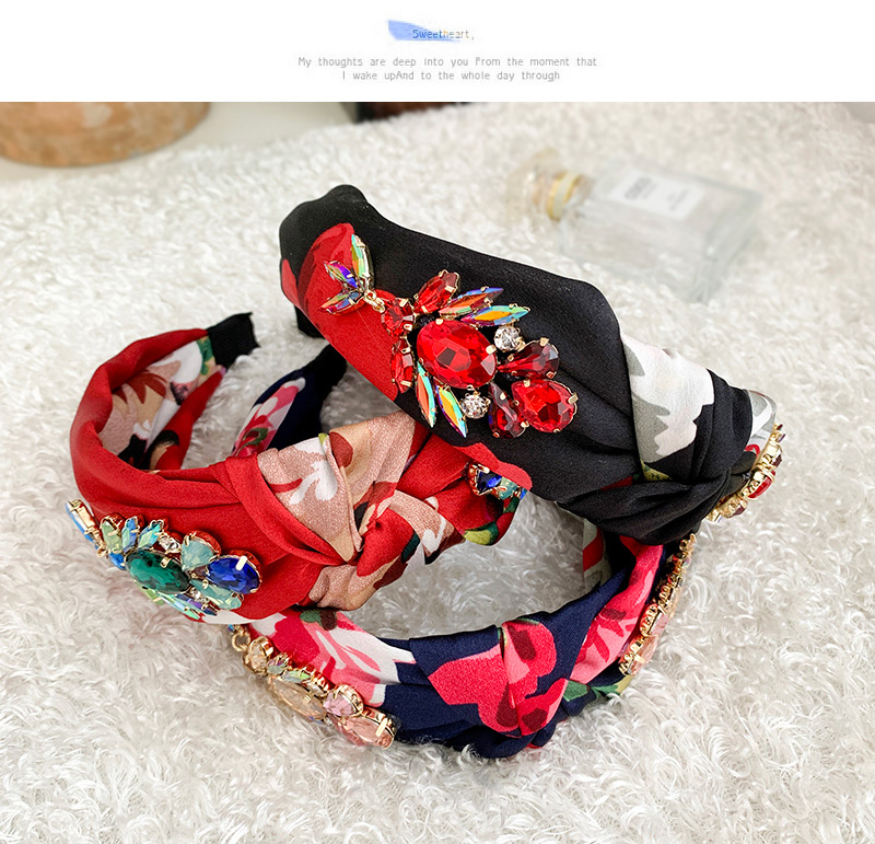 Fashion Red Knotted Hair Band,Head Band