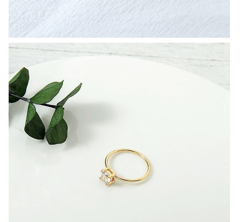 Fashion Golden Diamond Geometric Ring,Fashion Rings