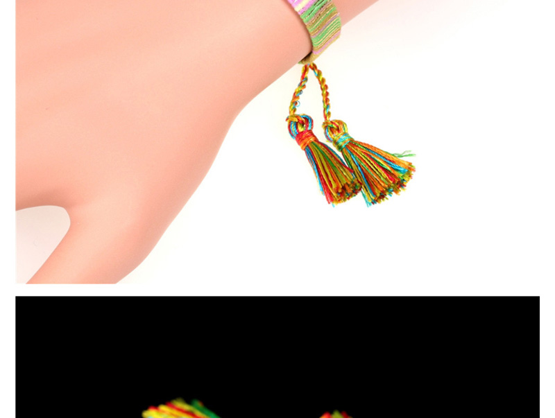 Fashion Color Tassel Micro-set Zircon Owl Bracelet,Bracelets