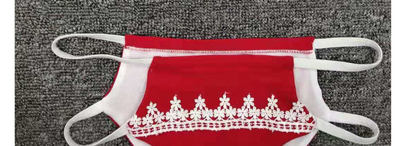 Fashion Scarlet Tie Sling Print Cutout Split Swimsuit,Bikini Sets