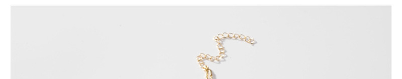 Fashion Golden Natural Shell Pearl Pendant Bean Chain Double Necklace,Multi Strand Necklaces