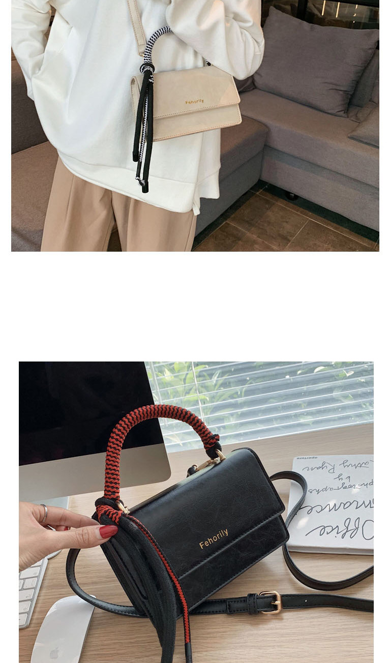 Fashion Black Wrap Bronzing Alphabet Shoulder Bag,Shoulder bags