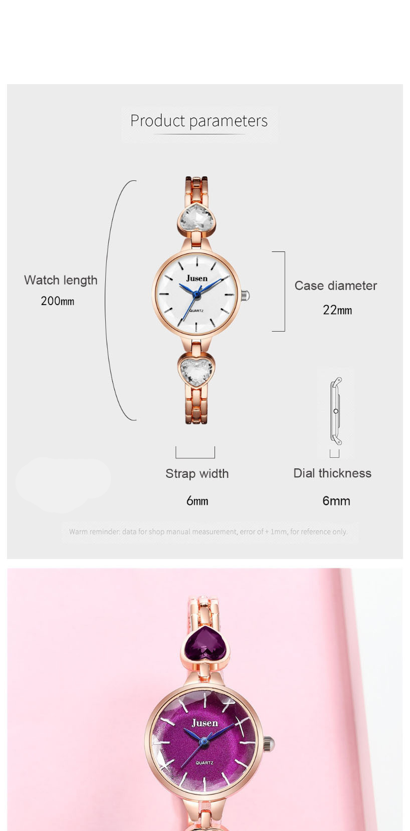 Fashion Silver With Royal Blue Surface Love Watch With Diamond And Water-cut Fine Bracelet Quartz,Ladies Watches