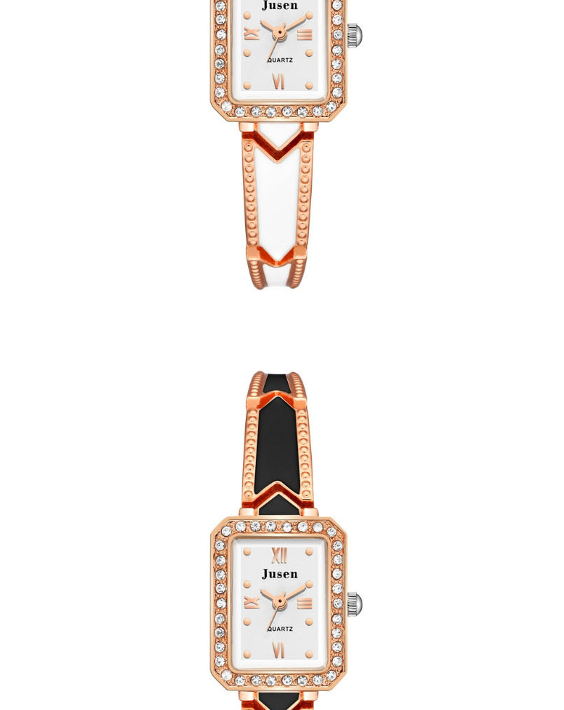 Fashion Rose Gold Leucorrhea Diamond Bracelet Watch With Diamonds,Ladies Watches