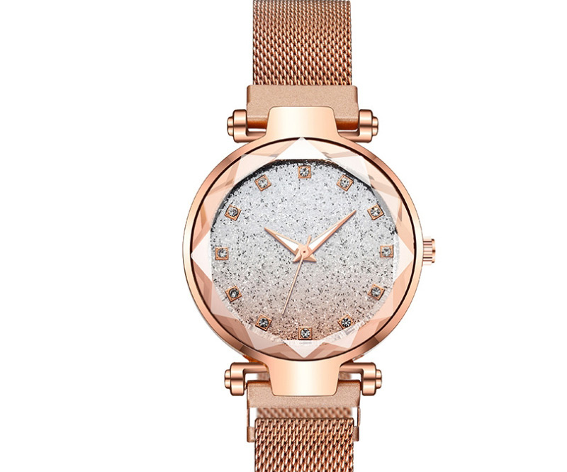 Fashion Purple Gradient Diamond Star Watch,Ladies Watches
