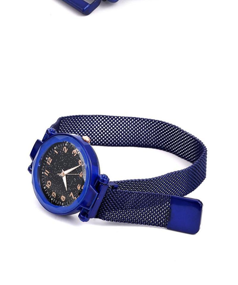 Fashion Coffee Gold Watch Starry Luminous Magnetite Milan Quartz Watch,Ladies Watches