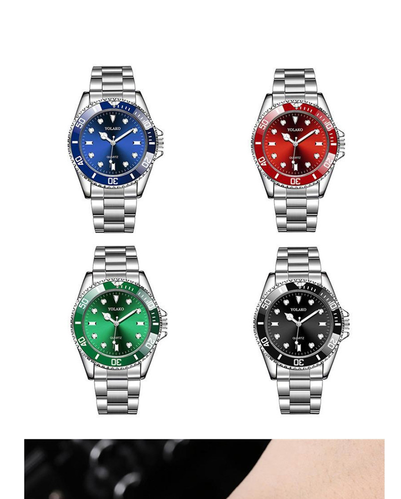 Fashion Red Alloy Steel Band Stainless Steel Watch,Ladies Watches