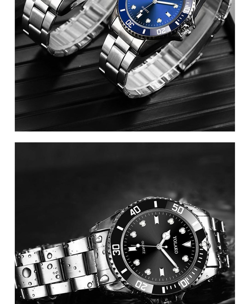 Fashion Black Alloy Steel Band Stainless Steel Watch,Ladies Watches