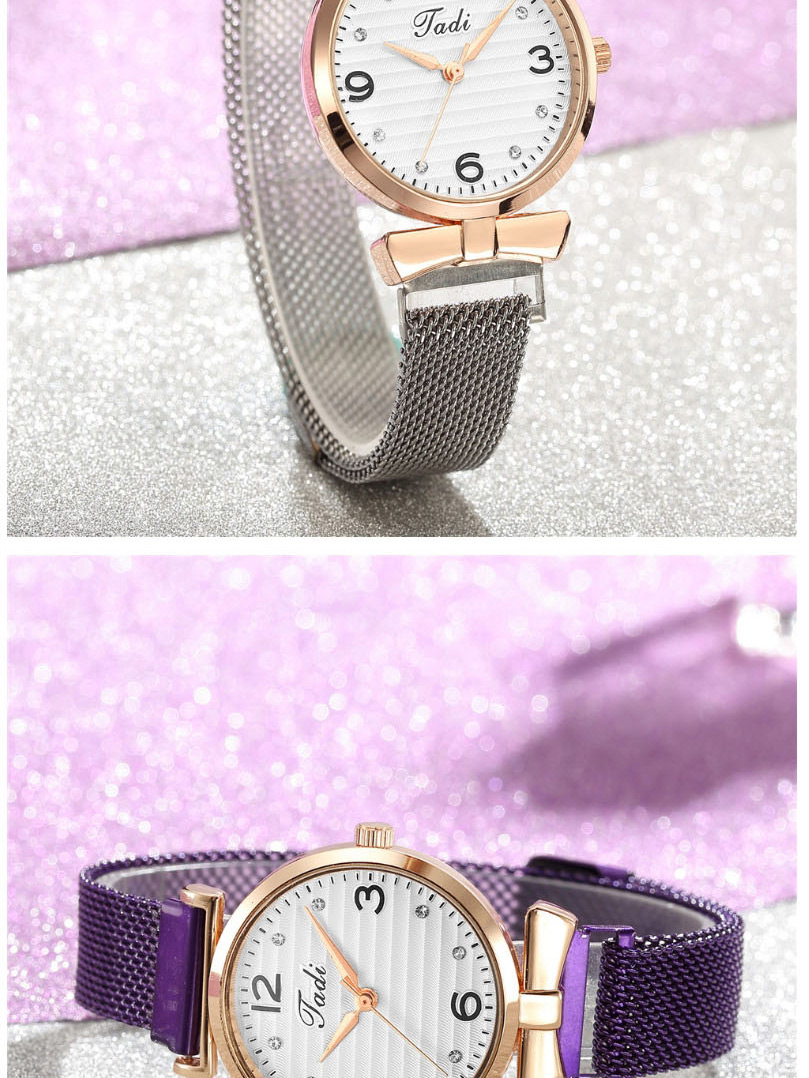 Fashion Black Diamond Watch With Diamond Magnet,Ladies Watches