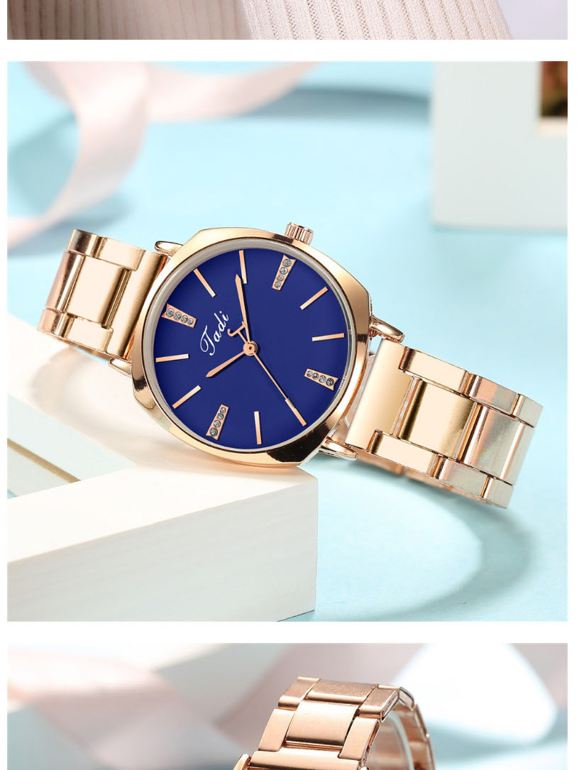 Fashion Black Quartz Watch With Alloy And Diamond Strap,Ladies Watches