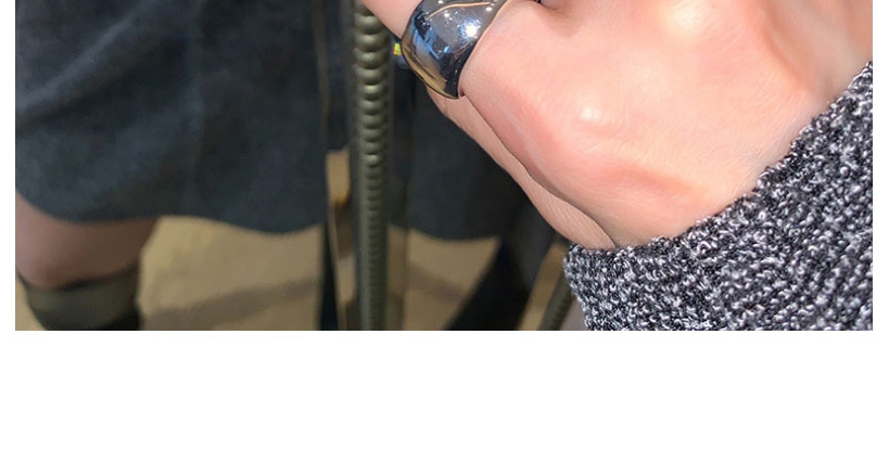 Fashion Narrow Silver Geometric Irregular Ring,Fashion Rings