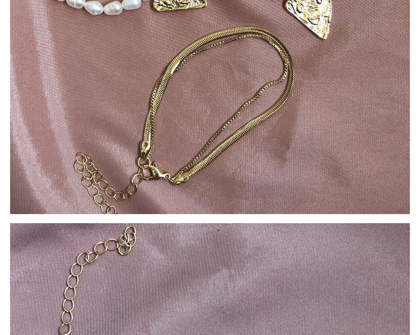 Fashion Love Golden Shaped Pearl Love Bracelet,Fashion Bracelets