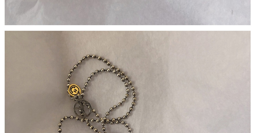 Fashion Silver Chain Smiley Necklace,Pendants