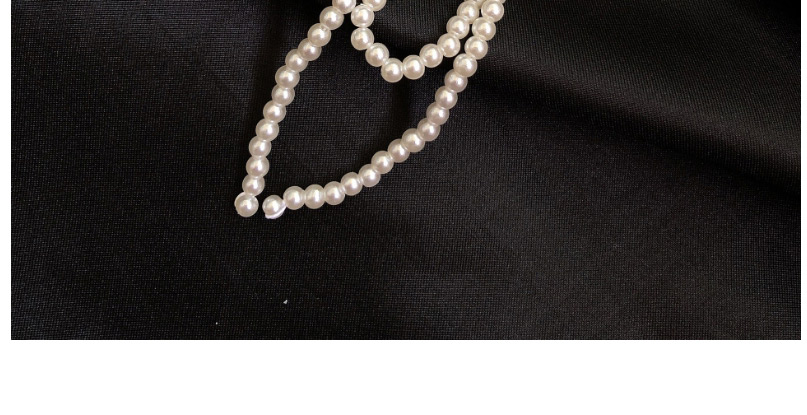 Fashion White Pearl Tassel Asymmetric Stud Earrings,Drop Earrings