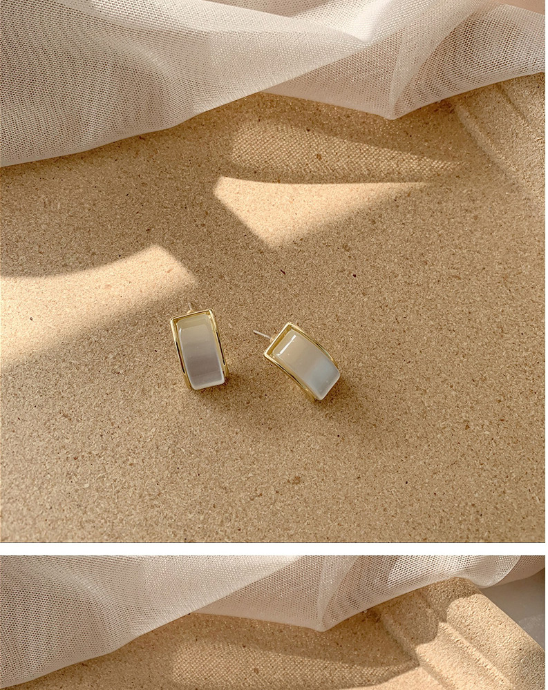 Fashion Long Gold Geometric Multilayer Ring Earrings,Drop Earrings