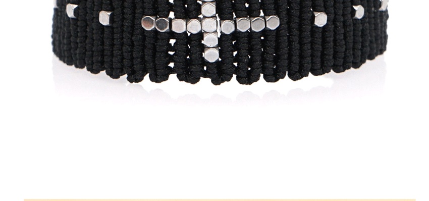 Fashion Black Silver Bead Bracelet,Fashion Bracelets