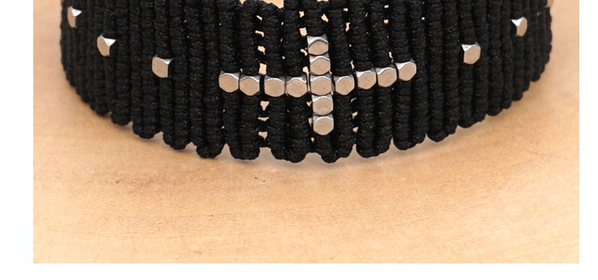 Fashion Black Silver Bead Bracelet,Fashion Bracelets