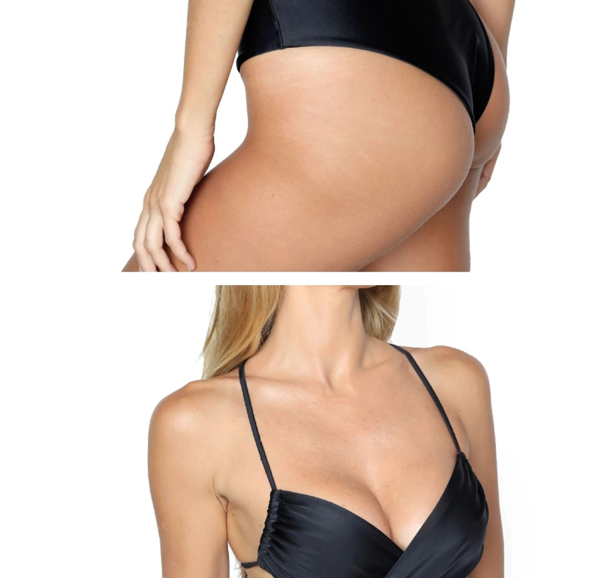 Fashion Meat Meal Chest Cross High Waist One Piece,One Pieces