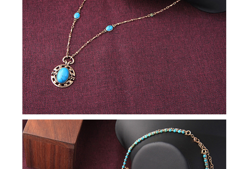 Fashion Gemstone Gold Multilayer Diamond Insect Necklace,Multi Strand Necklaces