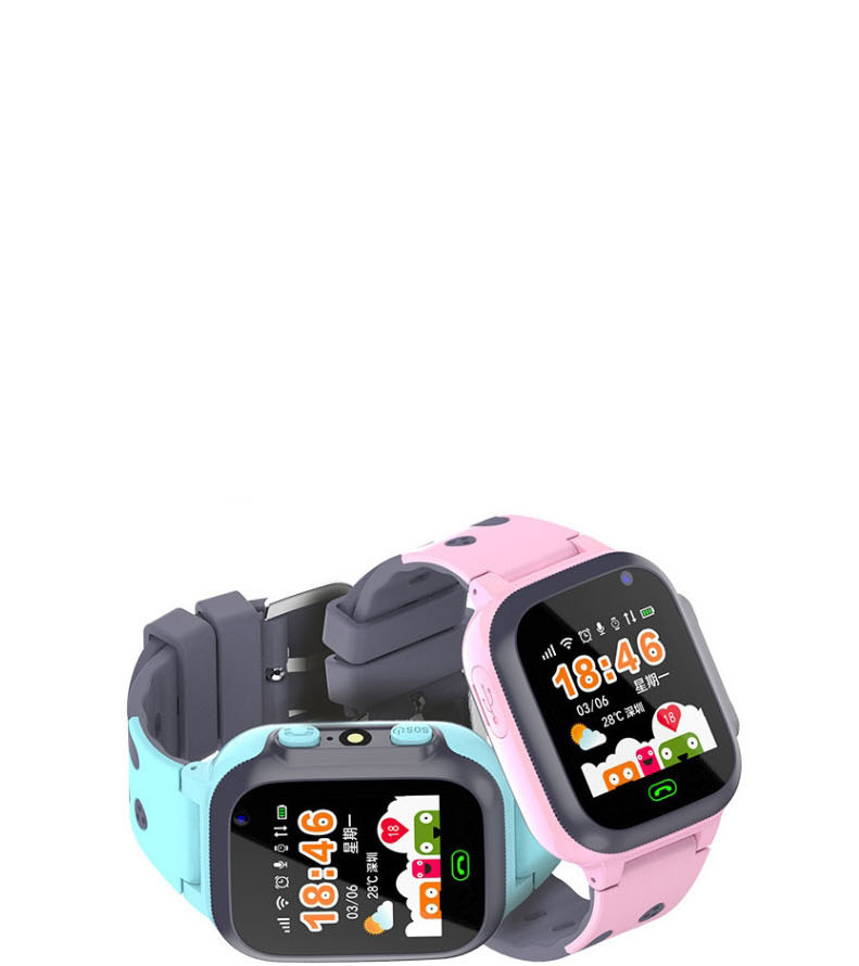 Fashion 4g Full Netcom (pink) + Video Call + Smart Ai + Waterproof + Gps Triple Positioning 1.44 Waterproof Smart Phone Watch With Touch Screen,Ladies Watches