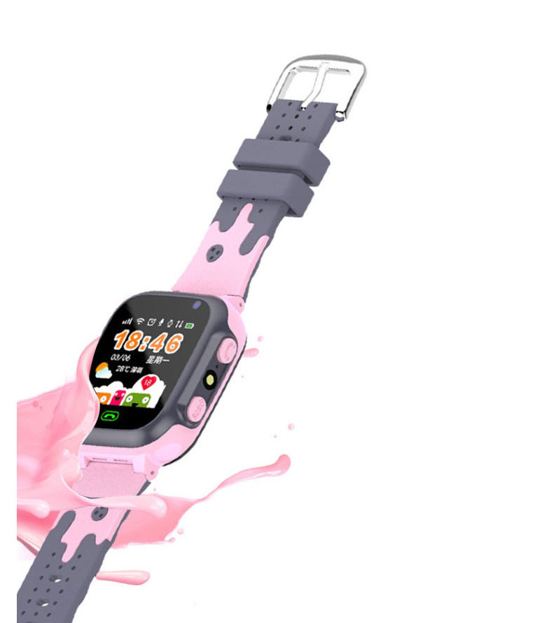 Fashion 501 Touch Screen (pink) Tin Box 1.44 Waterproof Smart Phone Watch With Touch Screen,Ladies Watches