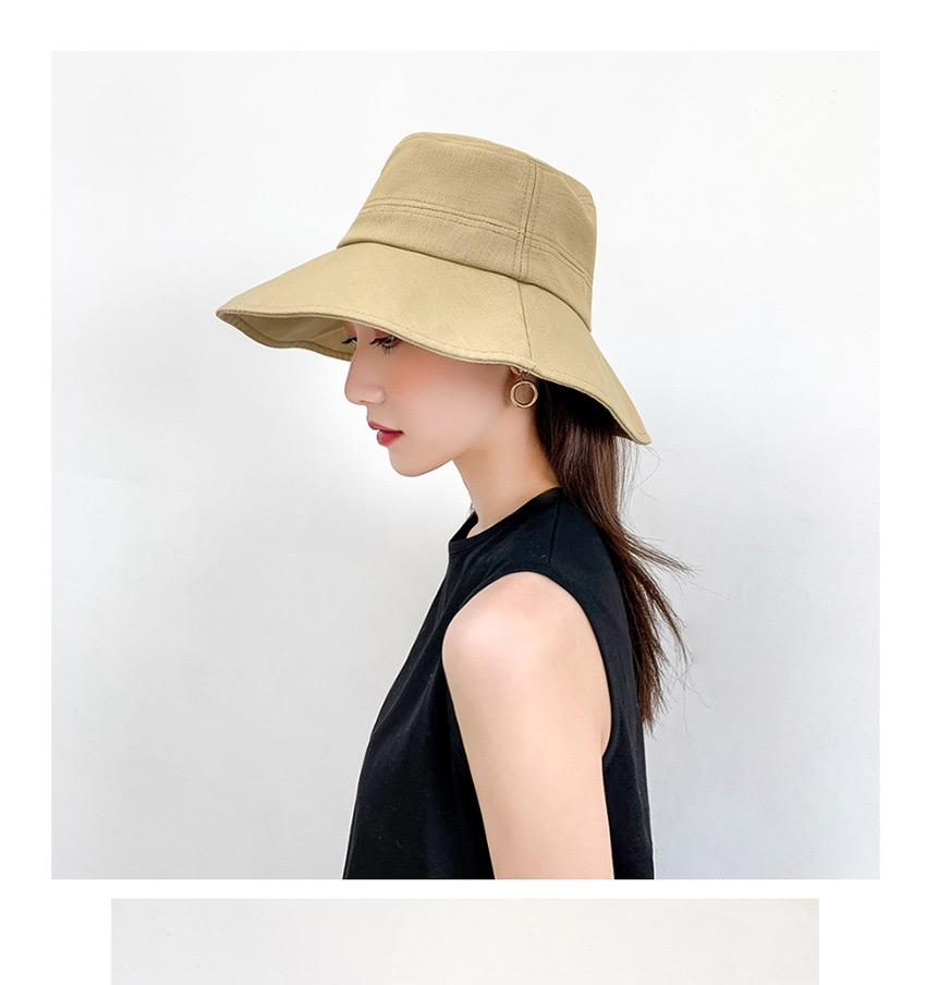 Fashion Khaki Big Visor Hat,Sun Hats