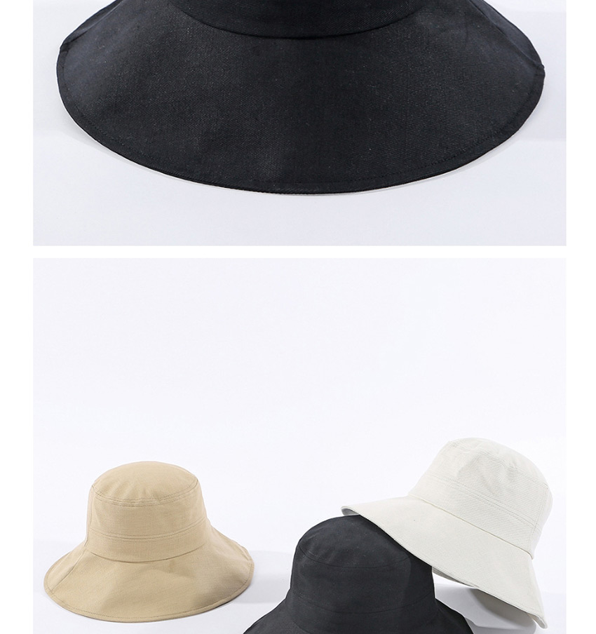 Fashion Black Big Visor Hat,Sun Hats