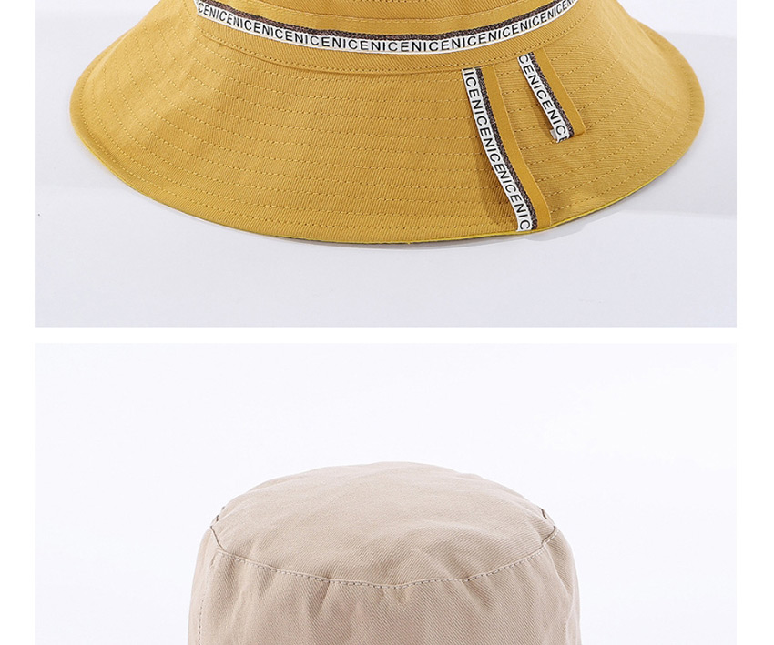 Fashion Orange Patch Letters Fisherman Hat,Sun Hats