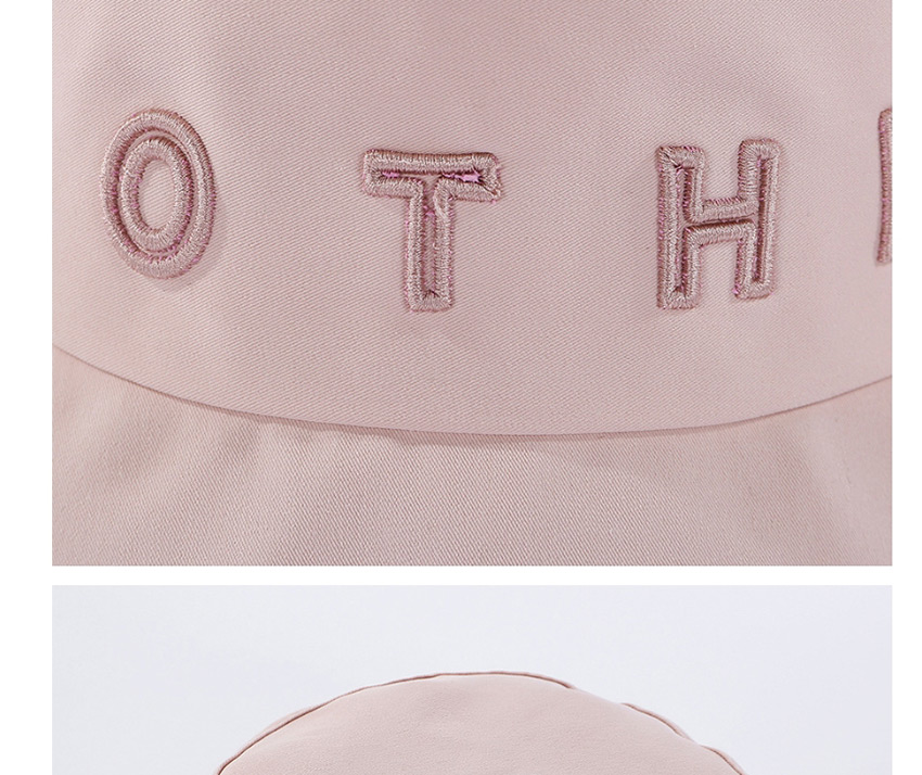 Fashion Ginger Embroidered Letter Fisherman Hat,Sun Hats