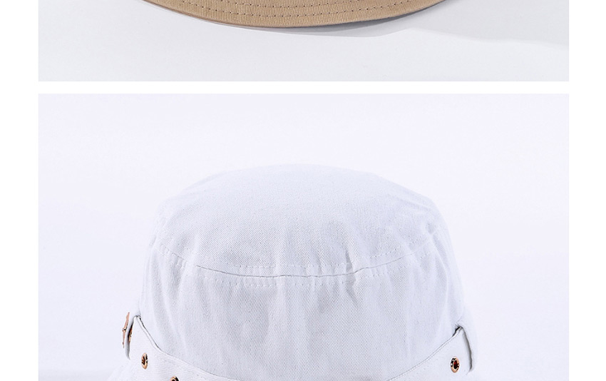 Fashion White Belt Stud Fisherman Hat,Sun Hats