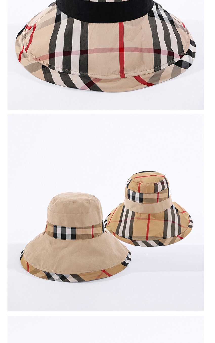 Fashion Black + Meter Babag Color-blocking Fisherman Hat,Sun Hats