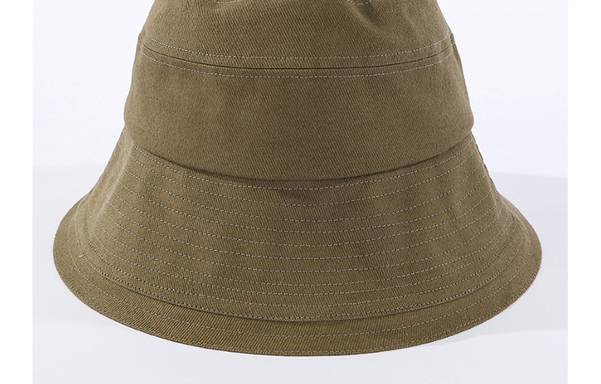Fashion Khaki Car Stitching Fisherman Hat,Sun Hats