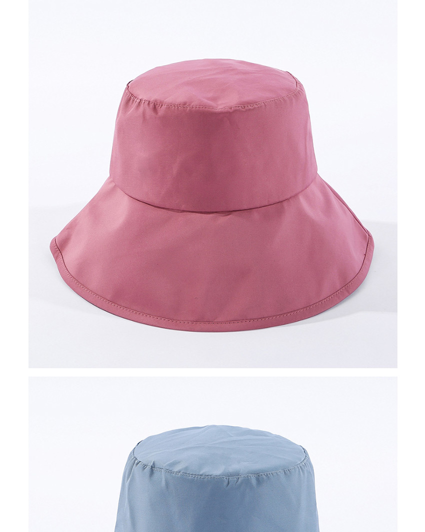 Fashion Leather Purple Light Board Big Fisherman Hat,Sun Hats