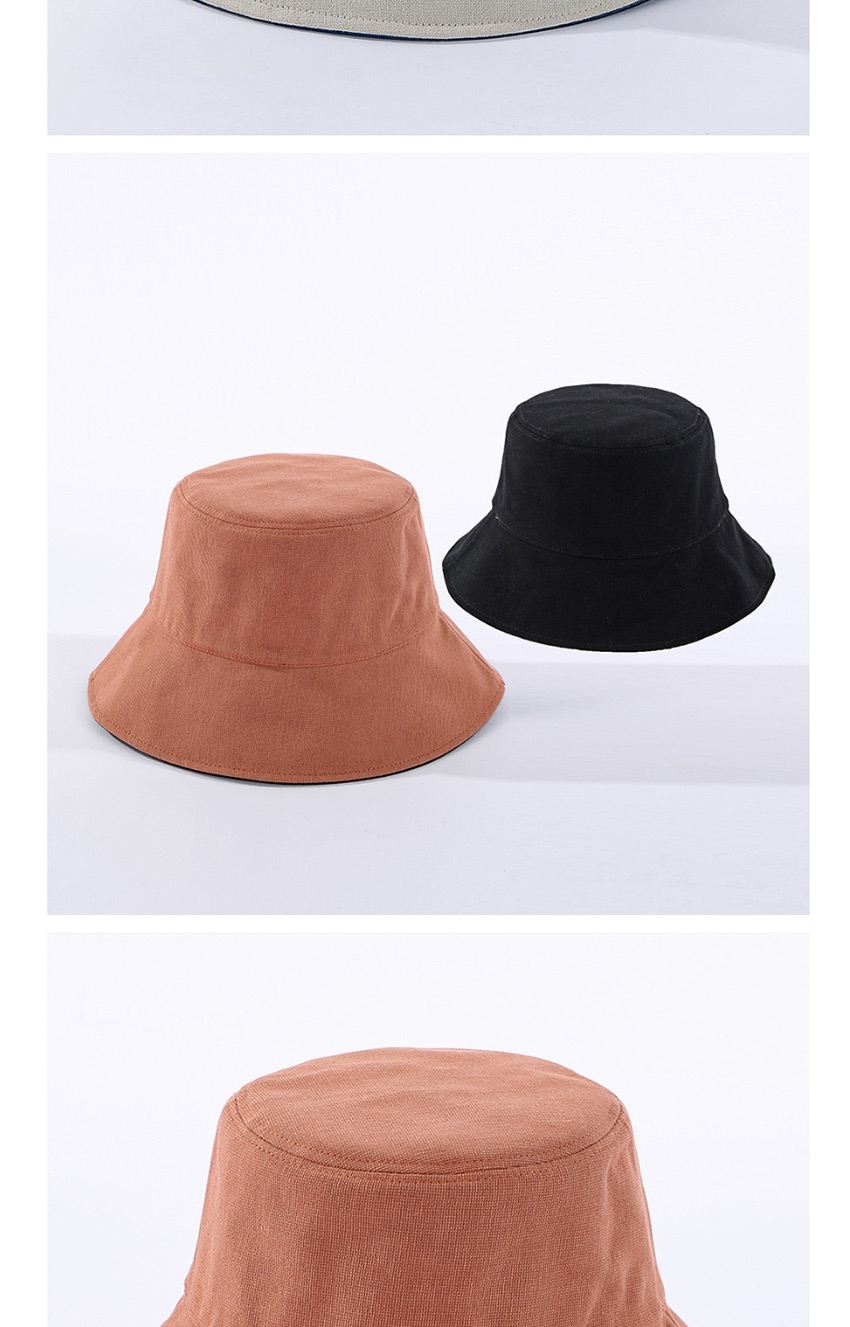Fashion Orange Smooth Cotton Fisherman Hat,Sun Hats