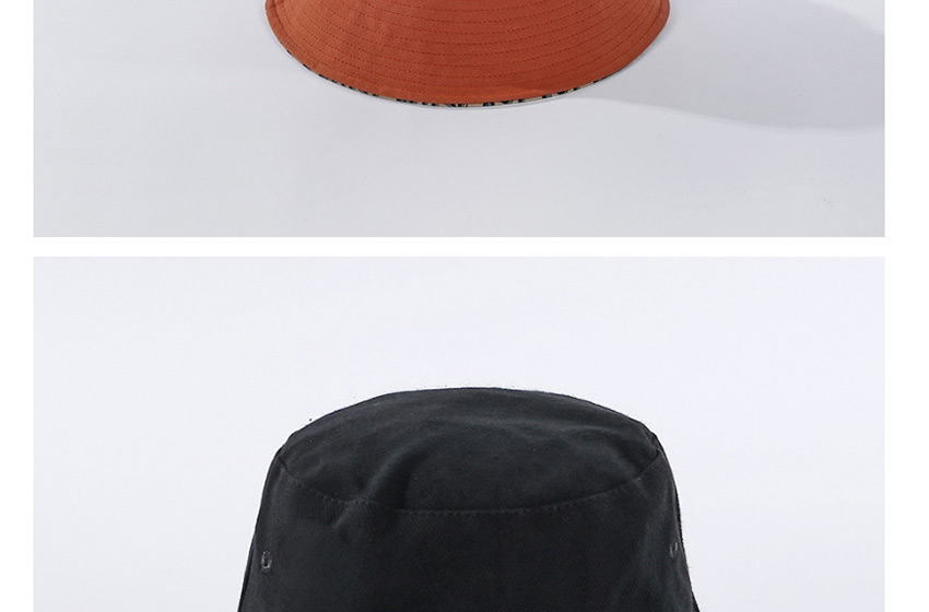 Fashion Brick Red Big Eaves Line Foldable Fisherman Hat,Sun Hats