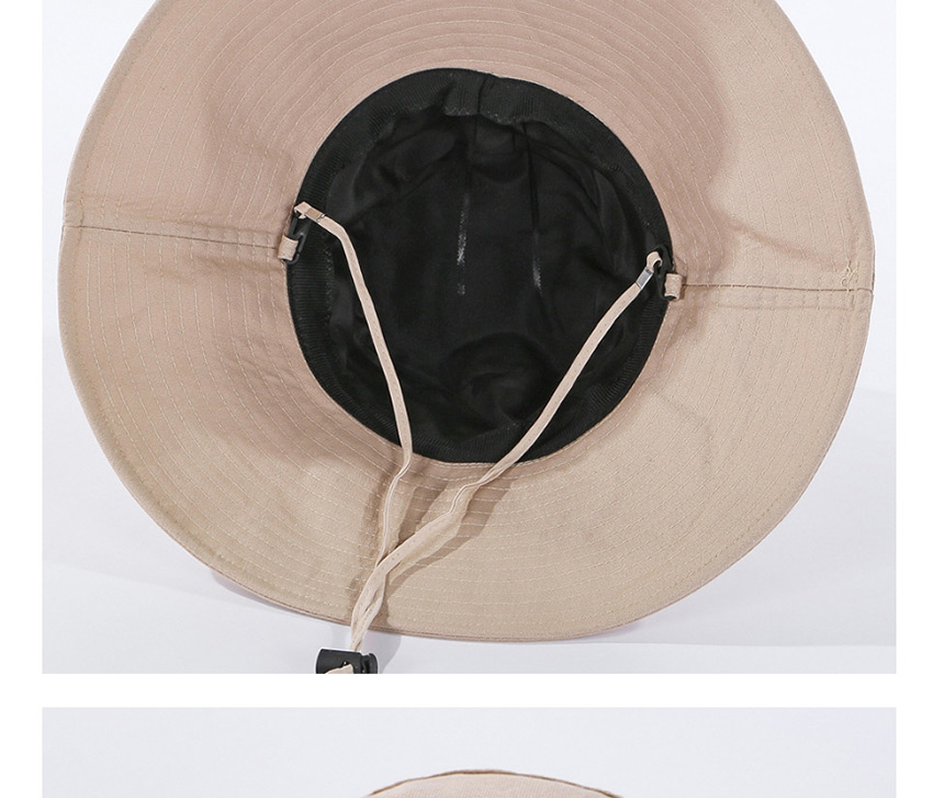 Fashion Beige Light Board Big Eaves Sunscreen Fisherman Hat,Sun Hats