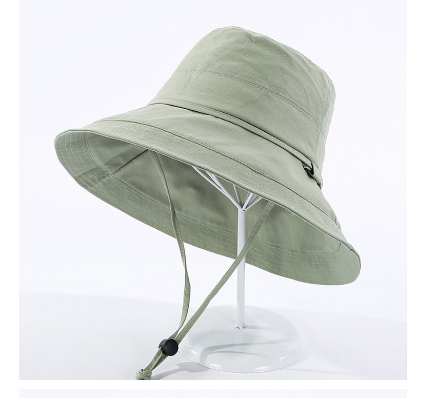 Fashion Black Fisherman Hat With Rope,Sun Hats