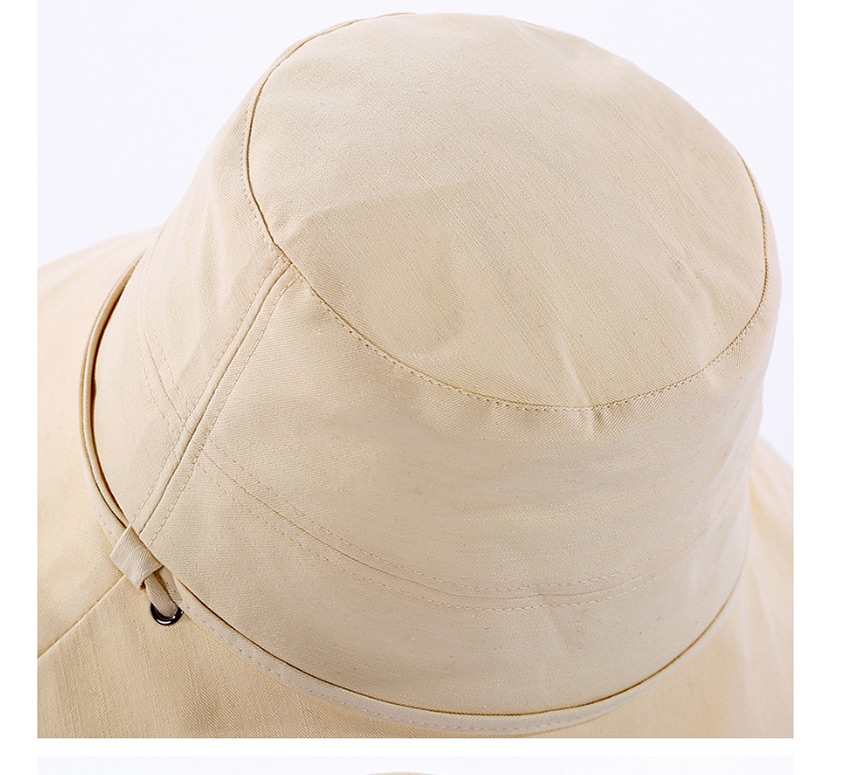 Fashion Khaki Fisherman Hat With Rope,Sun Hats