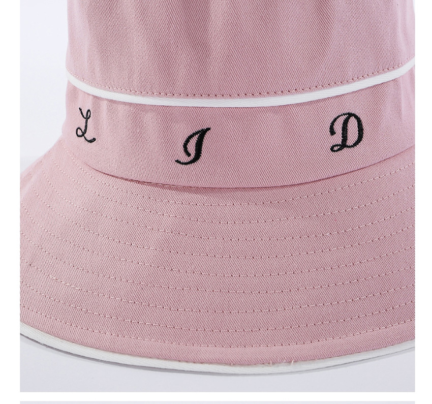 Fashion Pink Lettering Fisherman Hat,Sun Hats