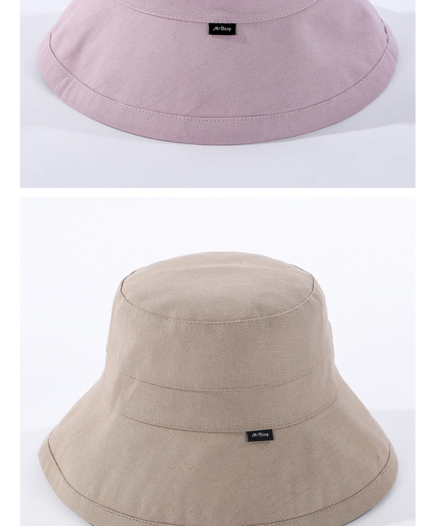 Fashion Khaki Cloth Label Foldable Fisherman Hat,Sun Hats