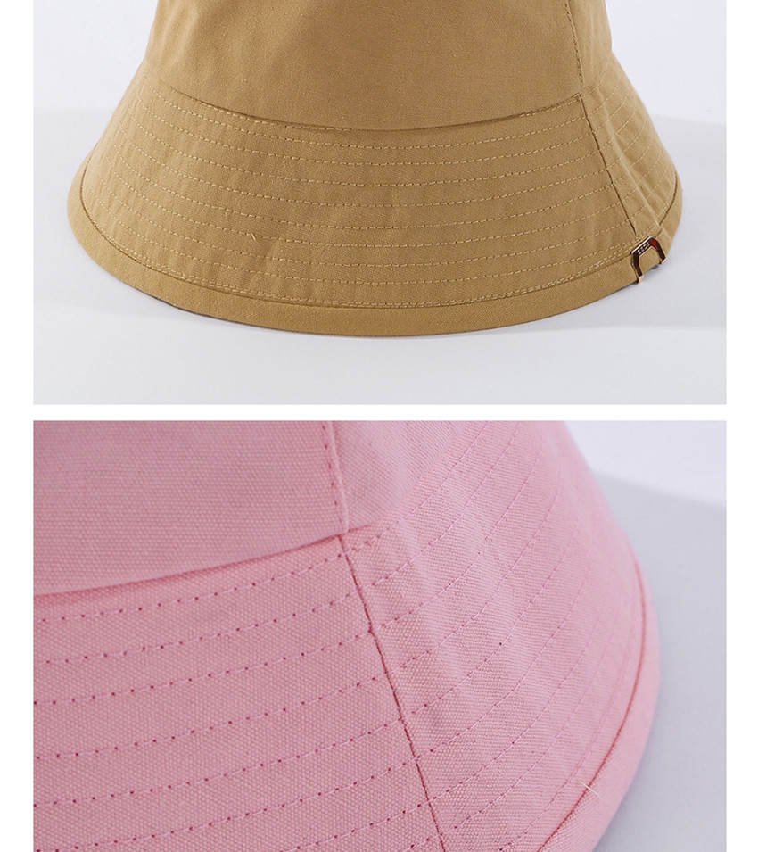 Fashion White Fisherman Hat In Solid Color,Sun Hats