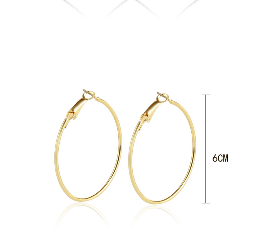 Fashion Golden Quadrilateral Polygonal Geometric Earrings,Stud Earrings