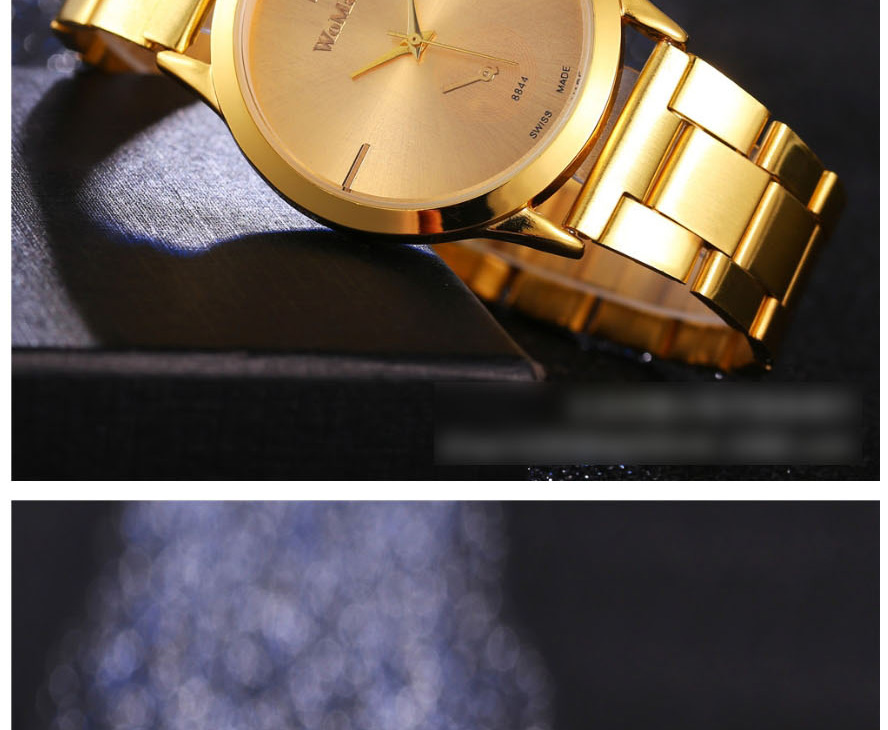 Fashion Rose Gold Ultra-thin Quartz Alloy Steel Band Watch,Ladies Watches